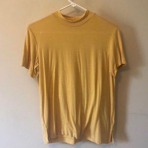 American Eagle mock neck tee